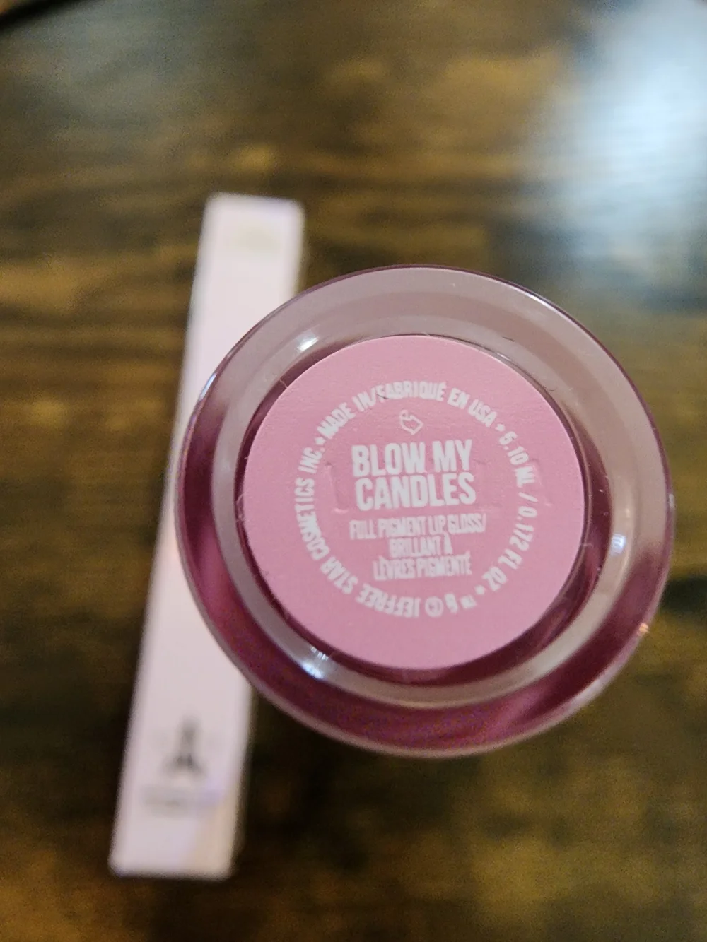 Jeffree Star Supreme Gloss Lip Gloss - Light Pink Nude BLOW MY CANDLES